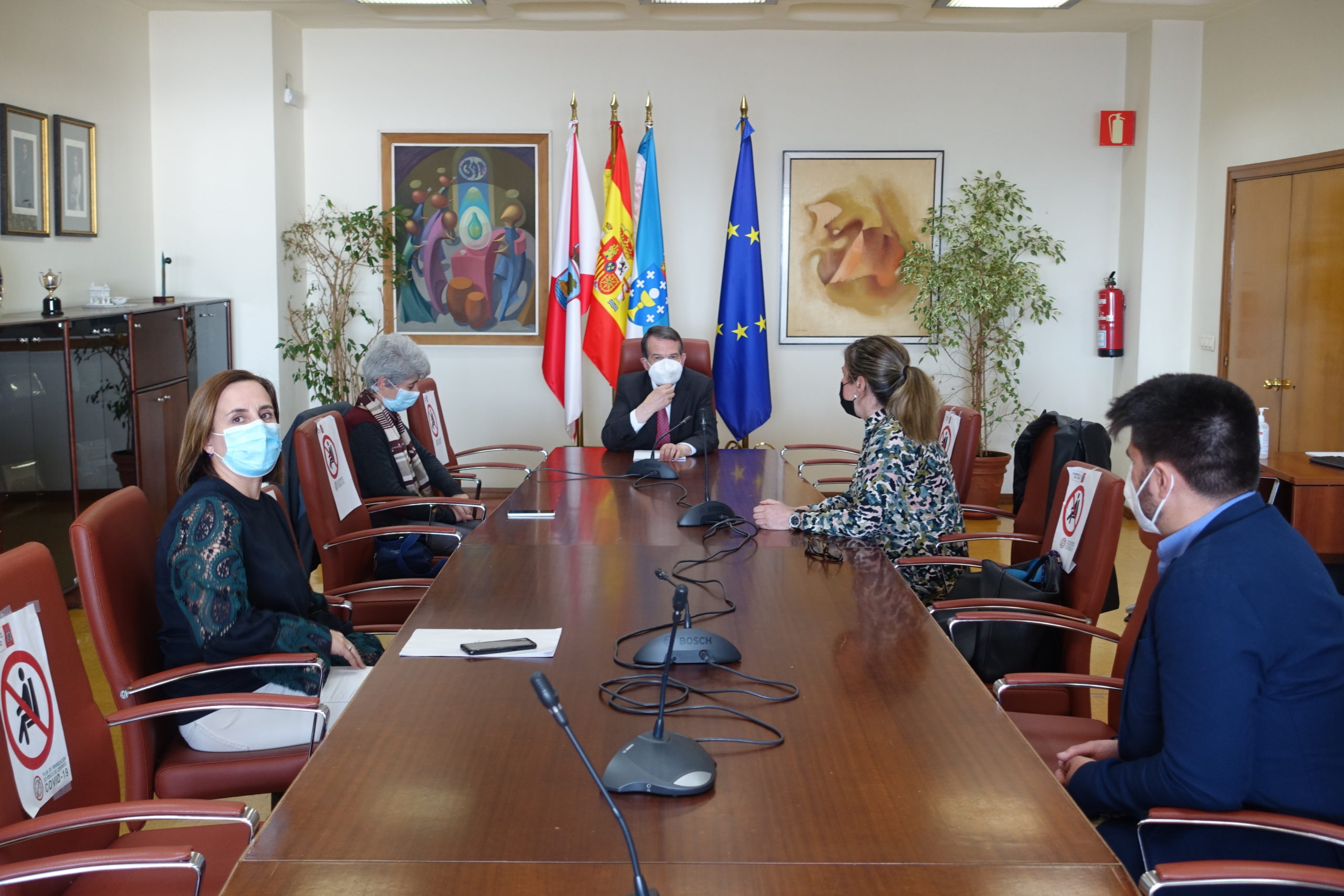 Aproema se reune con el alcalde y la concejala de medio ambiente del Ayuntamiento de Vigo