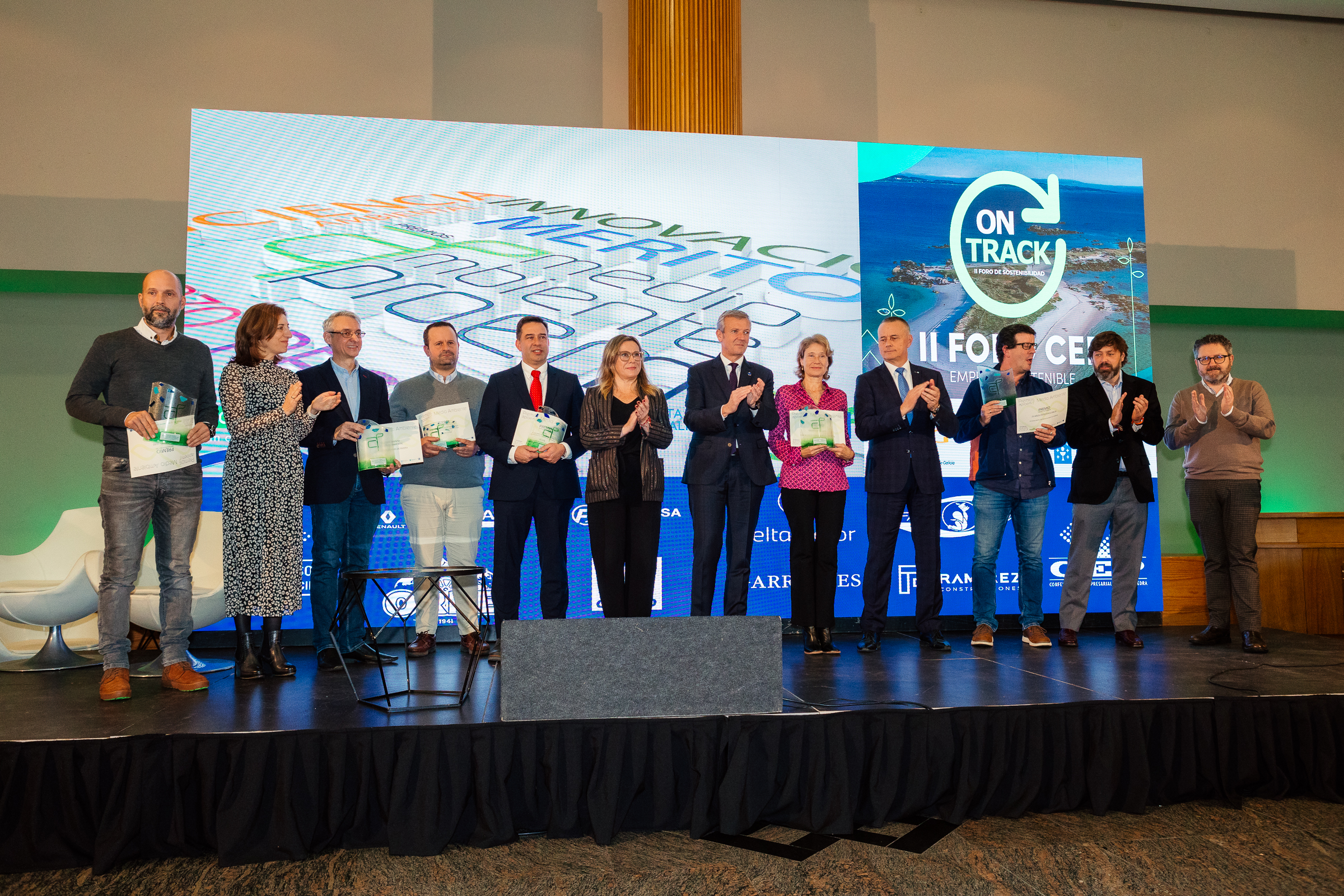 Los galardonados en la VI Edición de los premios Medio Ambiente Aproema reflejan el compromiso ambiental de la sociedad gallega